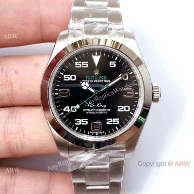 Noob Factory ETA2836 Rolex AirKing Replica Watch Stainless Steel